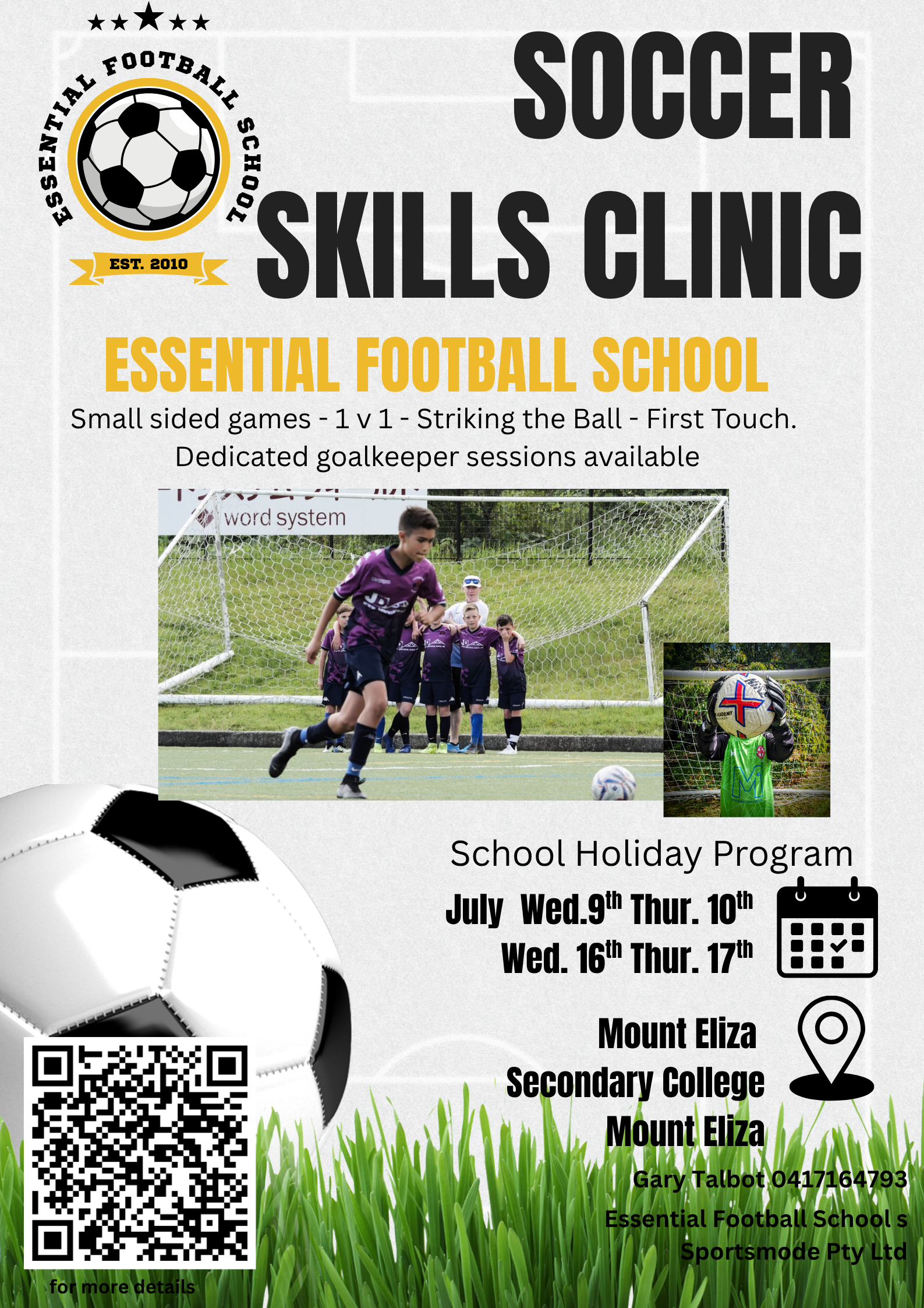Essential  Football  School Morington Penisula 