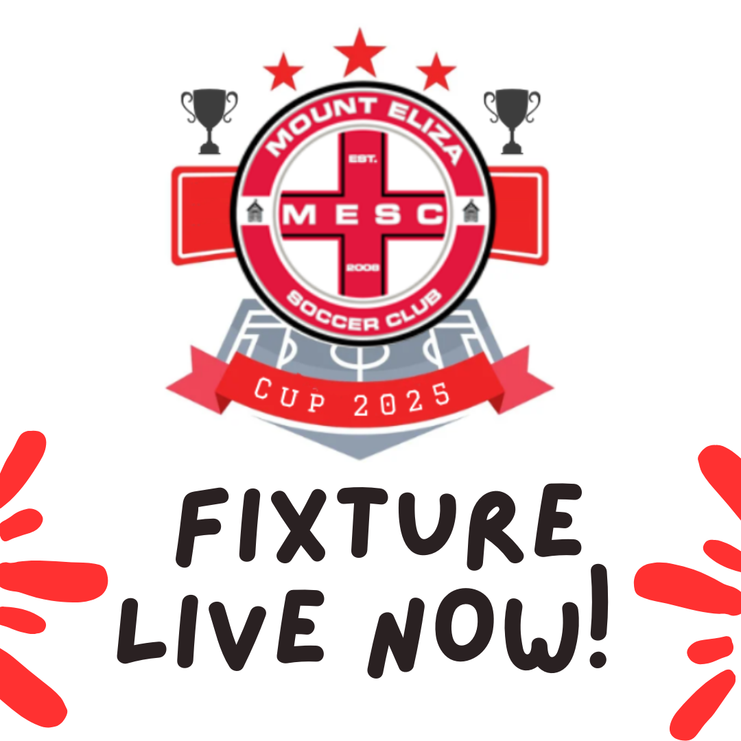 Mount Eliza Cup 2025 Fixture Live!